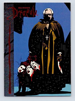 1992 Topps Bram Stoker's Dracula #100 Van Helsing Victorious Card
