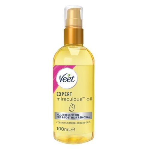 Veet Expert Miraculous Oil for Pre and Post Hair Removal 100mL | Au - Picture 2 of 8