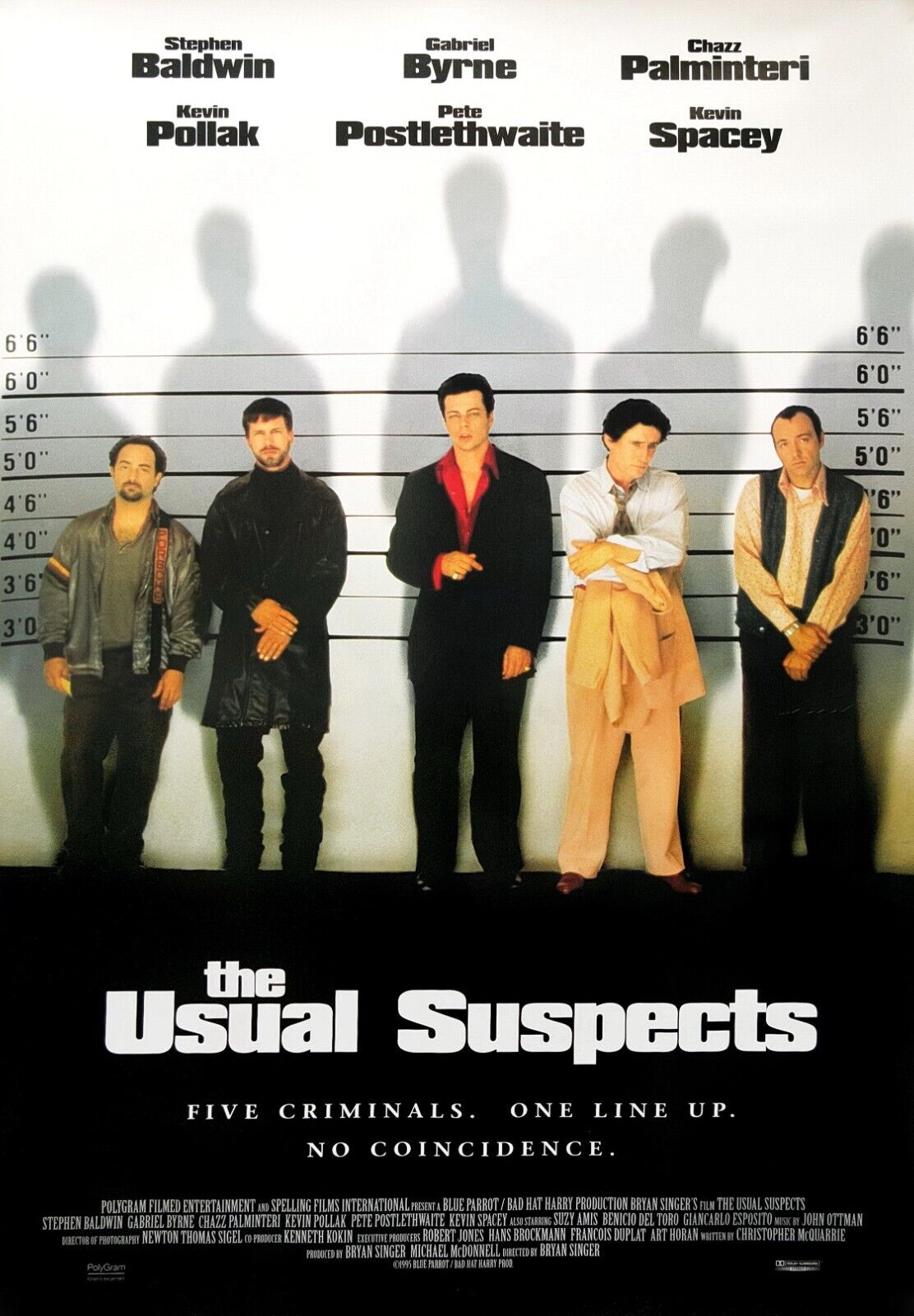 The Usual Suspects movie black Poster for Sale by LapinMagnetik