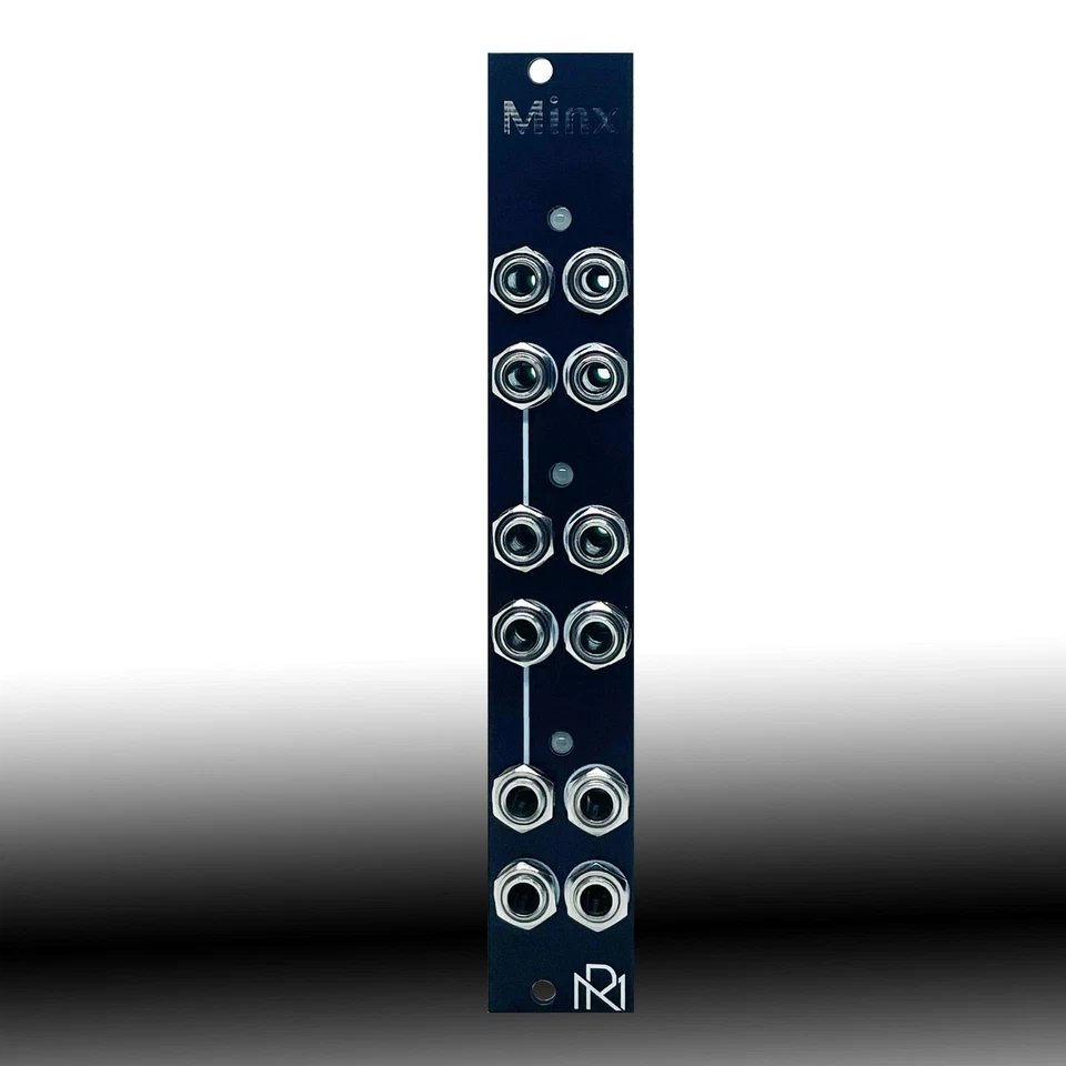 Minx Multiple (Mutable Instruments Links) Black Eurorack Module - Bild 2 von 3