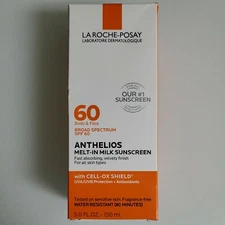 La Roche Posay Anthelios 60 Melt-in Sunscreen Milk 5oz Exp 04/2028