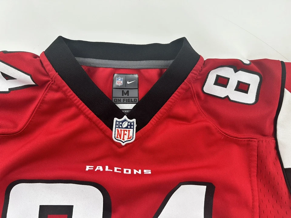 Молодежная футболка Atlanta Falcons Roddy белая средняя красная Nike On Field - Изображение 3 из 4