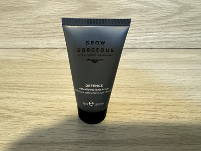 Grow Gorgeous Defence Detoxifying Scalp Scrub 1 oz Deluxe Travel Sized