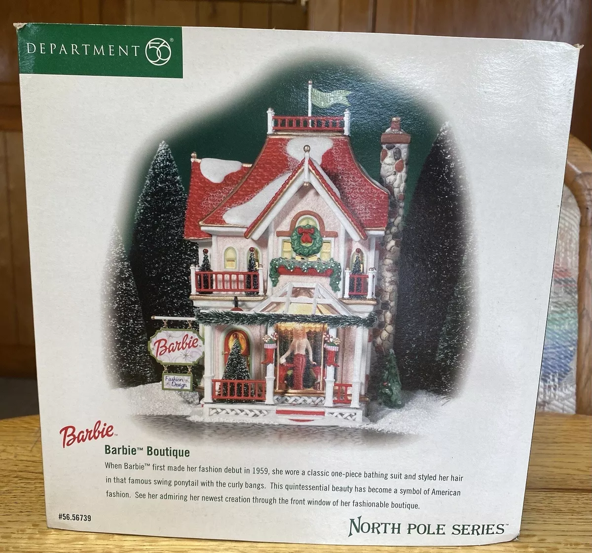 Barbie christmas house sale