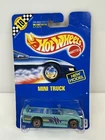 Vintage 1990 Hot Wheels Mini Truck 89 Blue