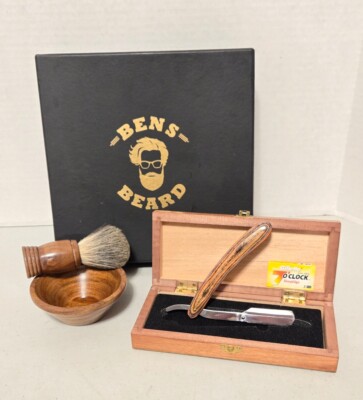Bens Beard Straight Razor Shave Kit
