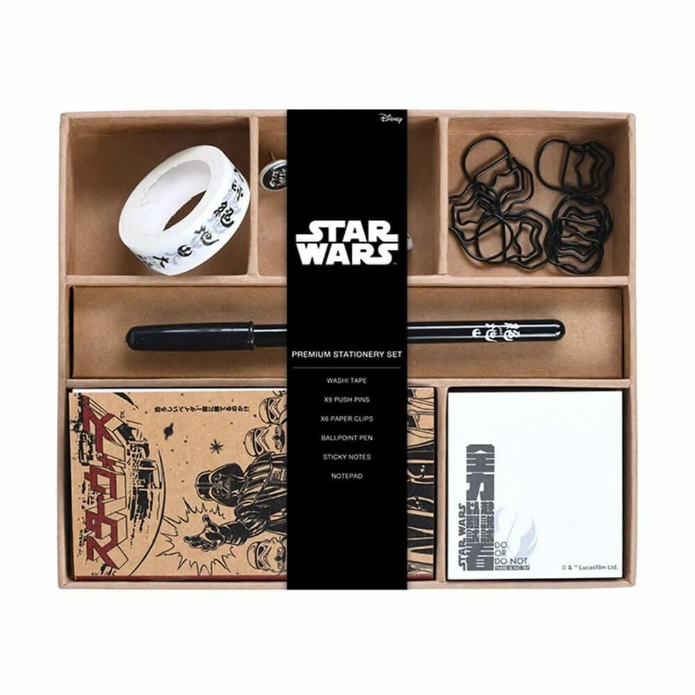 Star wars sale stationery set