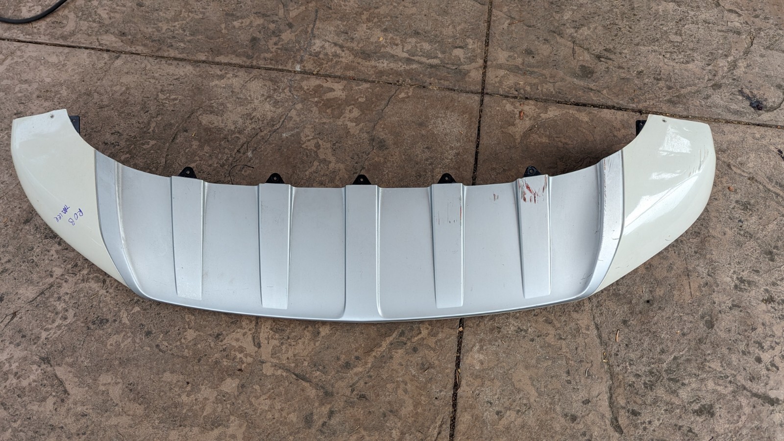 16-19 Bentley Bentayga By636 Front Bumper Lower Spoiler Cover Skid 36a807093 OEM