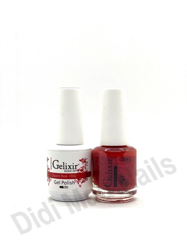 Gelixir Soak Off Gel Polish LED/UV .5oz Pick Your Color Matching Duos #001-144 - Picture 107 of 145