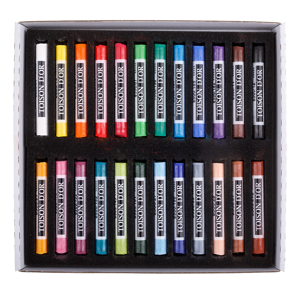 Pastelkrijt Koh-I-Noor Toison 8516 rond 48 stuks assorti