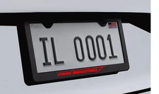 Red Stark Industries Tony Iron Man Super Hero Avengers Car License Plate Frame