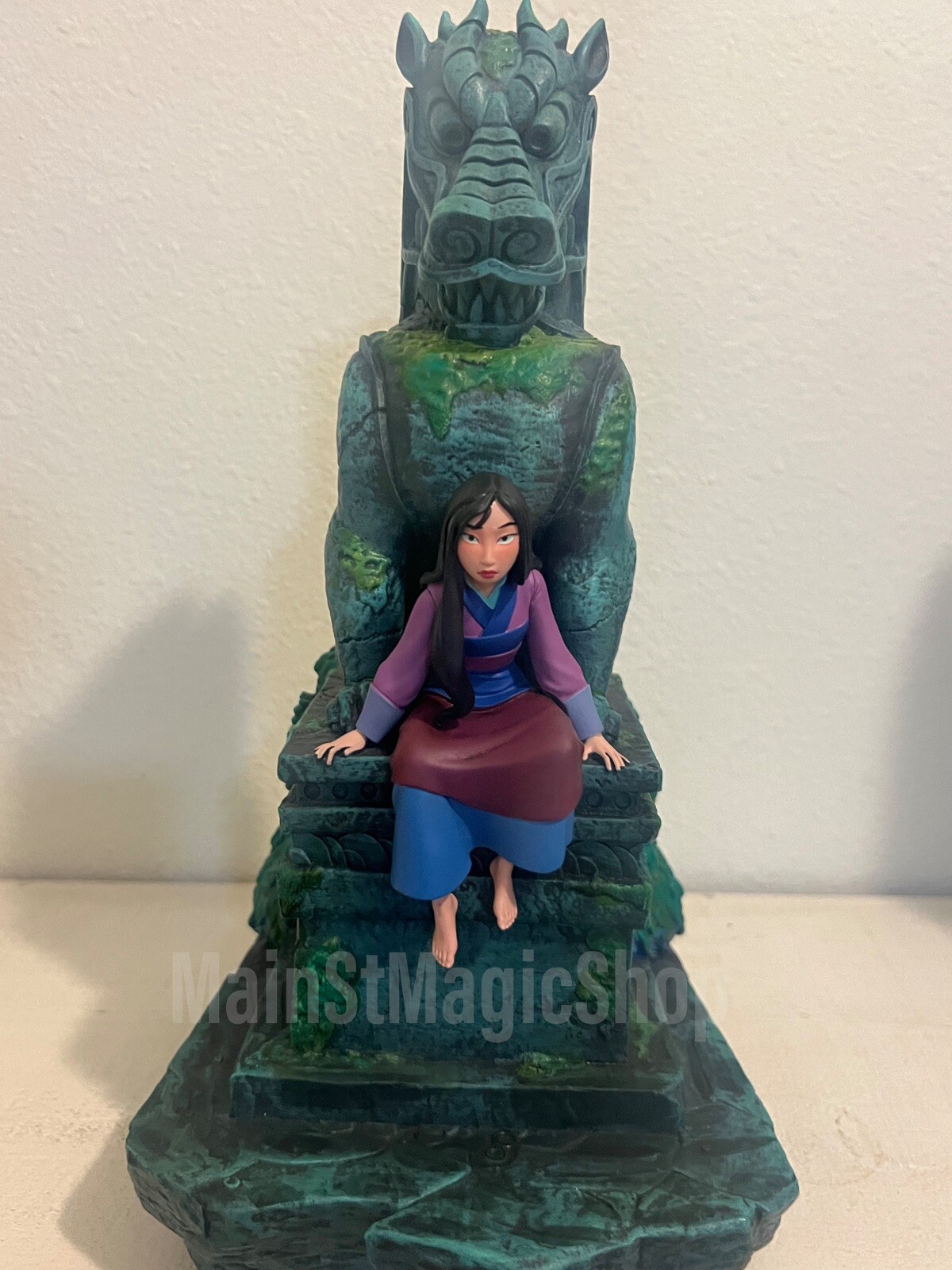 Disney Mulan & The Great Stone Dragon 25th Anniversary Figurine Steven Thompson eBay
