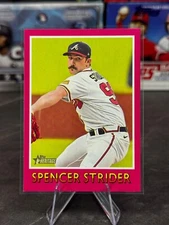 2024 Topps Heritage - 1975 Baseball Sensations Spencer Strider #75BS-17