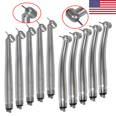 1-5 NSK Style Dental Surgical (45°Degree)High Speed Turbine Handpiece 4Hole Or