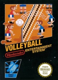 Nintendo NES - Volleyball PAL-B mit OVP OVP besch&auml;digt
