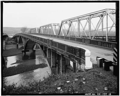 Van Duzen River Bridge,Highway 101,Alton,Humboldt  County,California,CA,HABS,7