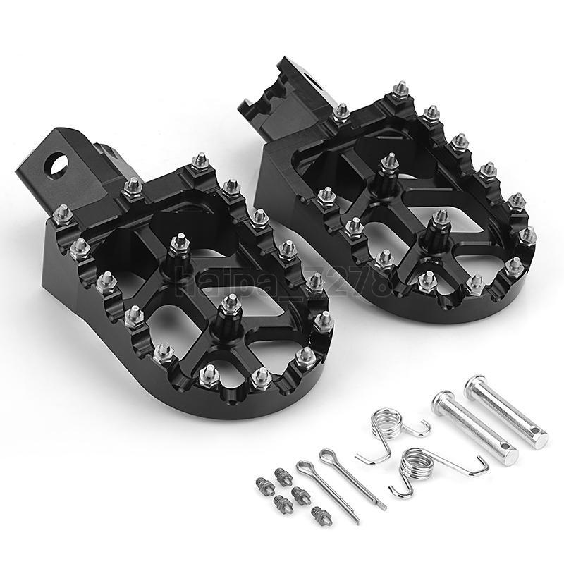 CNC Foot Pegs Rests Pedals Pad Dirt Bike For Honda XL200R
