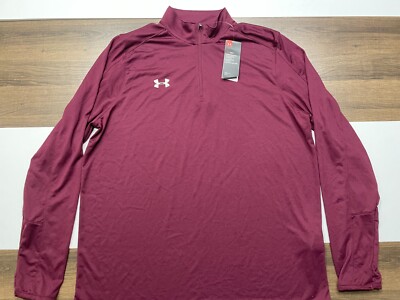 NEW Under Armor Mens Size XL Burgundy HeatGear Activewear Jacket NWT Retail: $40