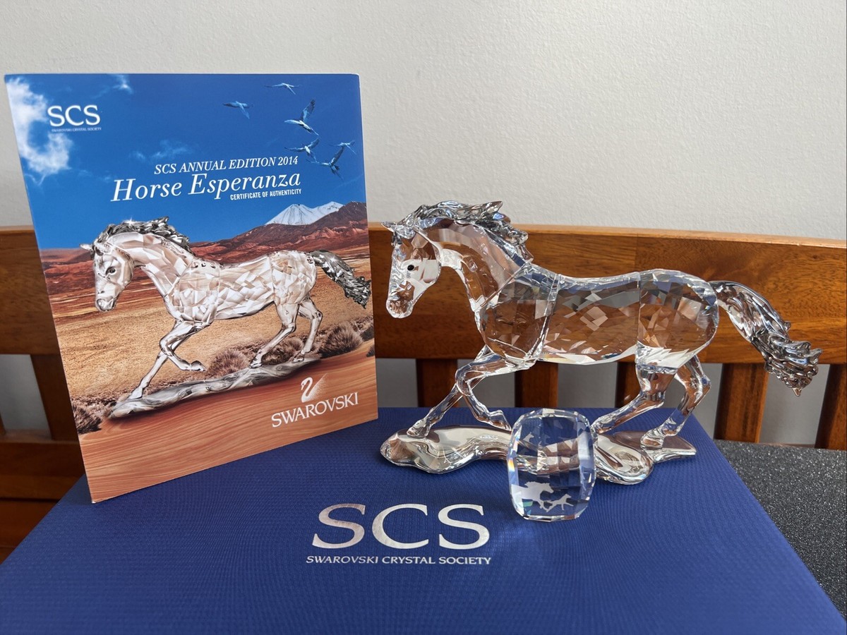 Swarovski figurine 2014 Esperanza Horse 5004728 Mint in Box . | eBay