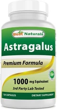 Best Naturals Astragalus 1000 mg 120 Capsules ,astragalus extract