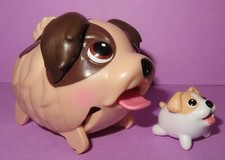 Chubby Puppies Puppy Spin Master Shih Tzu Lot Dog Mom and Baby Set