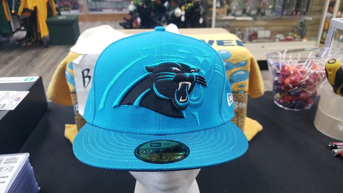 New Era NFL Carolina Panthersキャップ フリーサイズ Men's New Era Black/Blue Carolina Panthers 2025 NFL Draft