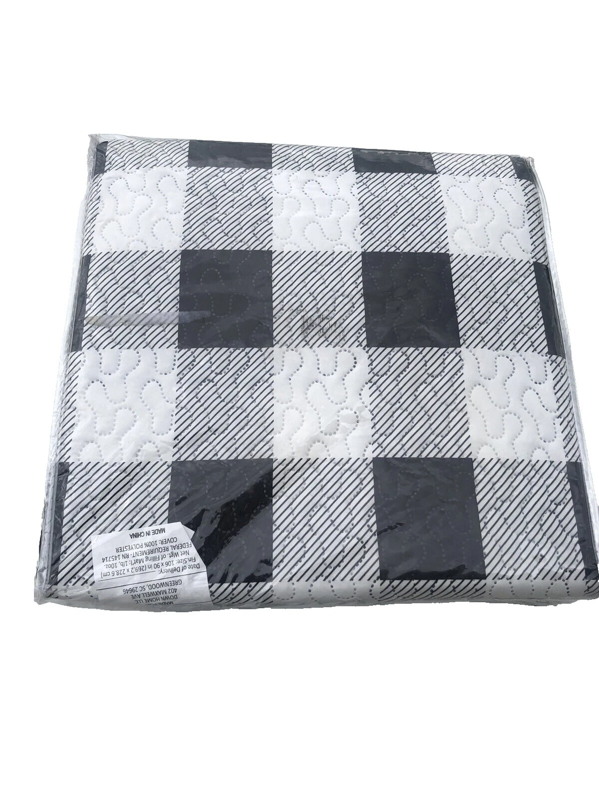 White Preto Quilts, Colchas e Cobre-leitos