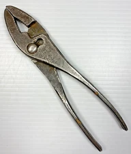 Vintage Lectrolite Tools No. 218 S-K Tools 8-1/4" Slip Joint Pliers Tool USA sk