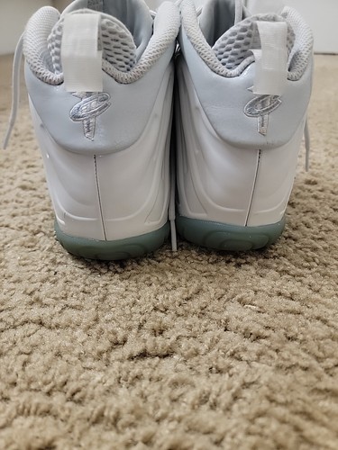 Nike Little Posite One GS Aura Blue/White Youth Size 6Y DM1090-400 Great Conditi - Picture 6 of 20