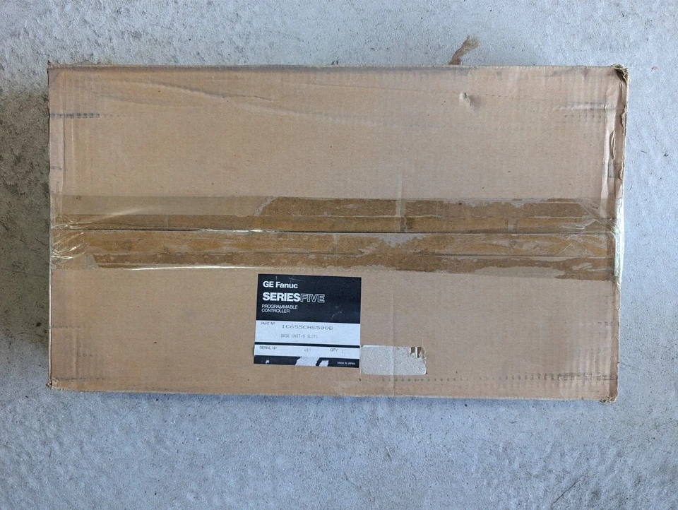 GE Fanuc IC655CHS508B Series 5 Programmable Controller Base Unit 8 slots NEW - Image 3 of 4