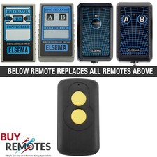 Garage/Gate Compatible Remote Elsema Key 301 27.145MHz FMT201/FMT301/FMT401