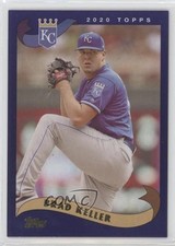 2020 Topps Archives 2002 Topps Purple 23/175 Brad Keller #223 0b2