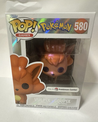 Funko Pop! Games Pokémon Vulpix #580 Vinylfigur Glitzer Pokémon Center Exklusiv