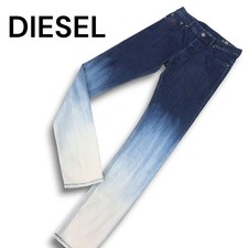 Made in Italy DIESEL TEPPHAR Gradient Stretch Slim Carrot Denim Pants Sz.27 Men