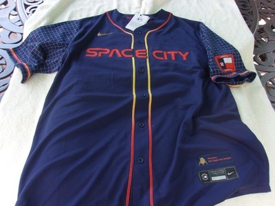 NWT Nike jersey, Houston Astros, MLB, no name, men's S to XXL, Space City, $140