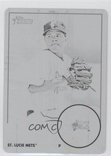 2012 Topps Heritage Minor League Edition Printing Plate Black 1/1 Angel Cuan 0t3