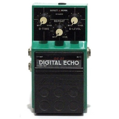 Maxon DE-01 DIGITAL ECHO Hergestellt in Japan Effektpedal für Gitarre