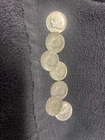 1965-1967 Kennedy Half Dollar • 40% Silver • Circulated • Lot Of 7