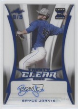 2020 Leaf Trinity Clear Auto Platinum 20/25 Bryce Jarvis #CA-BJ2 Auto n1u