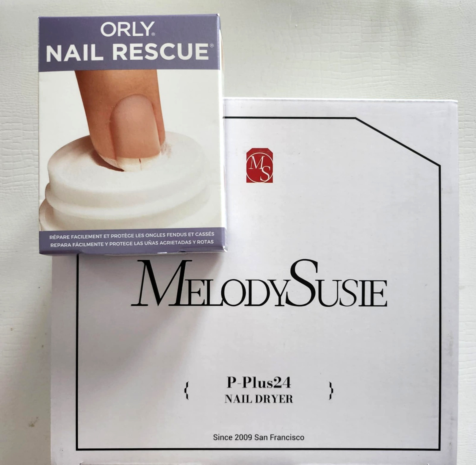 UV LED Nail Dryer + Bonus Orly Nail Rescue Kit Melody Susie P-Plus 24