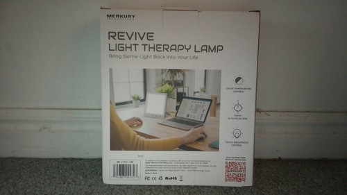 MERKURY INNOVATIONS REVIVE LIGHT THERAPY LAMP. FREE SHIPPING!