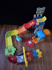 VTech Go Go Smart Wheels Press and Race Monster Truck Rally Tow Truck Set