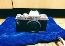 FUJIFILM X-T100 DarkSilver Mirrorless Digital Camera Body 24.2MP APS-C Exc+++