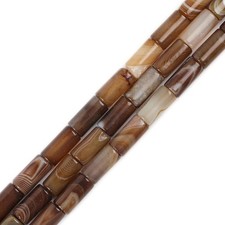 Natural Botswana Onyx Agate Beads for Jewelry Making DIY Crafts