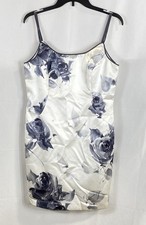 Abito donna JS Boutique bianco floreale taglia 12