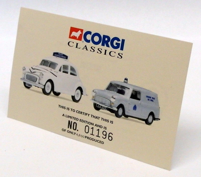 Corgi 1/43 Scale 08005 - Morris Minor & Mini Van - Stockport Borough Police Set - Image 4 of 4