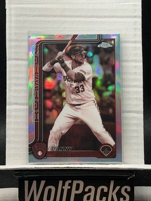 2025 Topps Chrome Updated Series - Danny Jansen #USC122 Sepia Refractor 