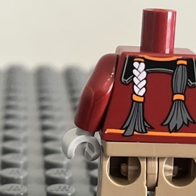 LEGO Star Wars, Clone Wars: Pirate Hondo Ohnaka Torso ONLY sw0246 7753 2D