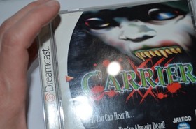 Carrier (Sega Dreamcast, 2000) Pre-Owned Manual/Reg Card/Game/Case