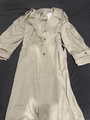 Brand New Oak + Fort Flowy Tencel Trench Coat. Size Is XS But Good For S And M